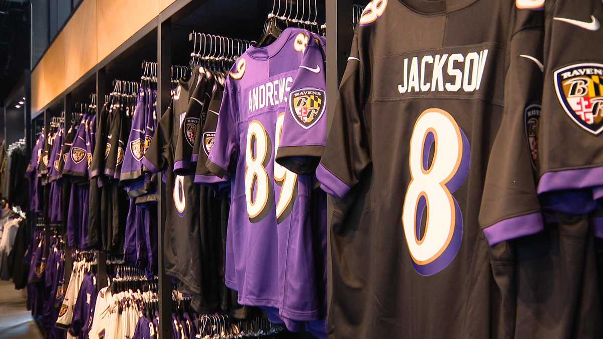 Ravens host fan party to open new team store with exclusive merch