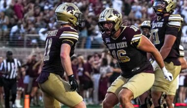 Brad Jackson throws 4 touchdowns in Texas State football Week 1 win