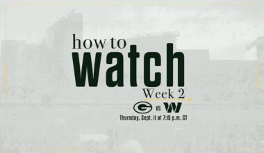 Packers vs. Commanders | How to watch, stream & listen | Week 2 - Green Bay Packers – packers.com