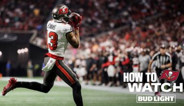 How to Watch, Listen and Stream Tampa Bay Buccaneers vs. Atlanta Falcons