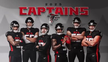 Atlanta Falcons 2025 captains