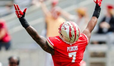 Falcons Re-Sign Stallions DE Ronnie Perkins, Alec Lindstrom Cut