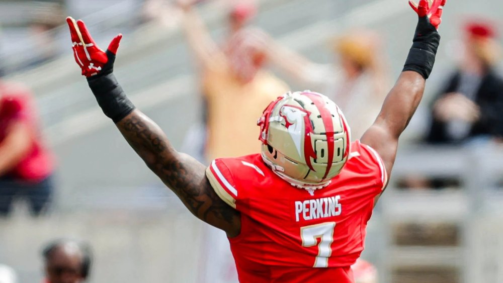 Falcons Re-Sign Stallions DE Ronnie Perkins, Alec Lindstrom Cut