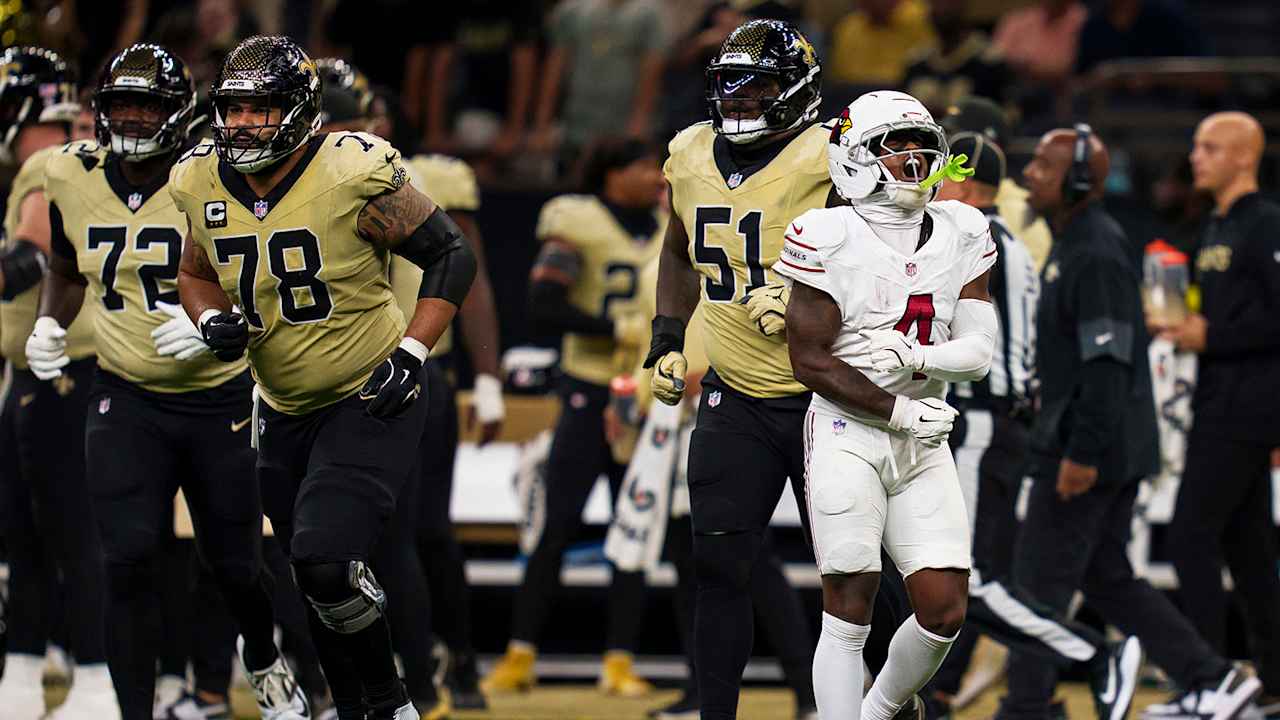 Cardinals WR Greg Dortch gets praise from coach Jonathan Gannon for fill-in role against Saints