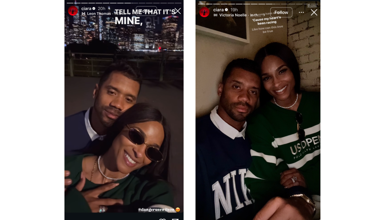 Russell Wilson and Ciara spotted in New York while Giants’ quarterback future hangs in balance after Cowboys loss
