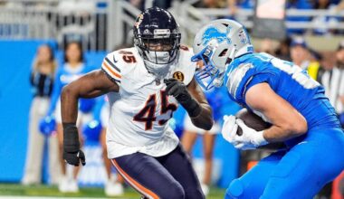 Bears vs. Lions player props: Best anytime touchdown bets for NFL Week 2 matchup