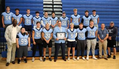 Medfield High School’s Erik Ormberg Named the New England Patriots Coach of the Week