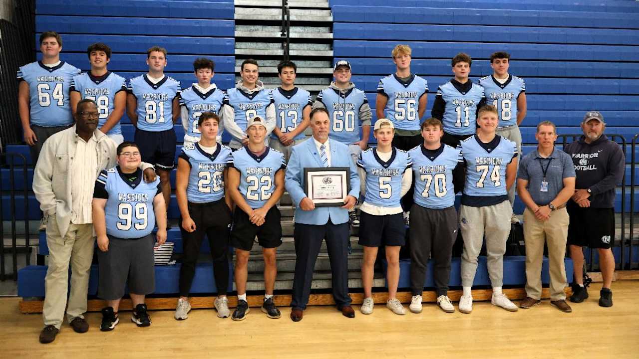Medfield High School’s Erik Ormberg Named the New England Patriots Coach of the Week