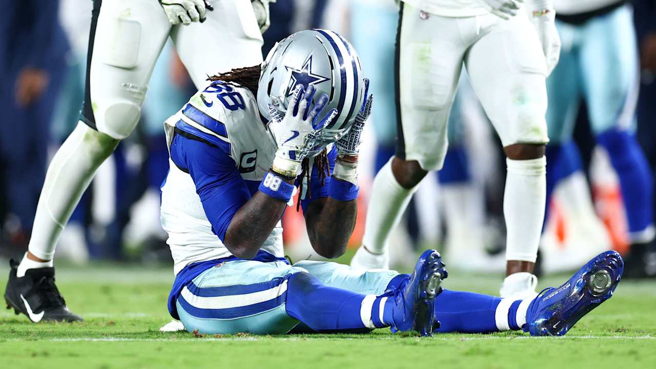 Cowboys WR CeeDee Lamb takes 'full accountability' for 'terrible' drops in loss to Eagles