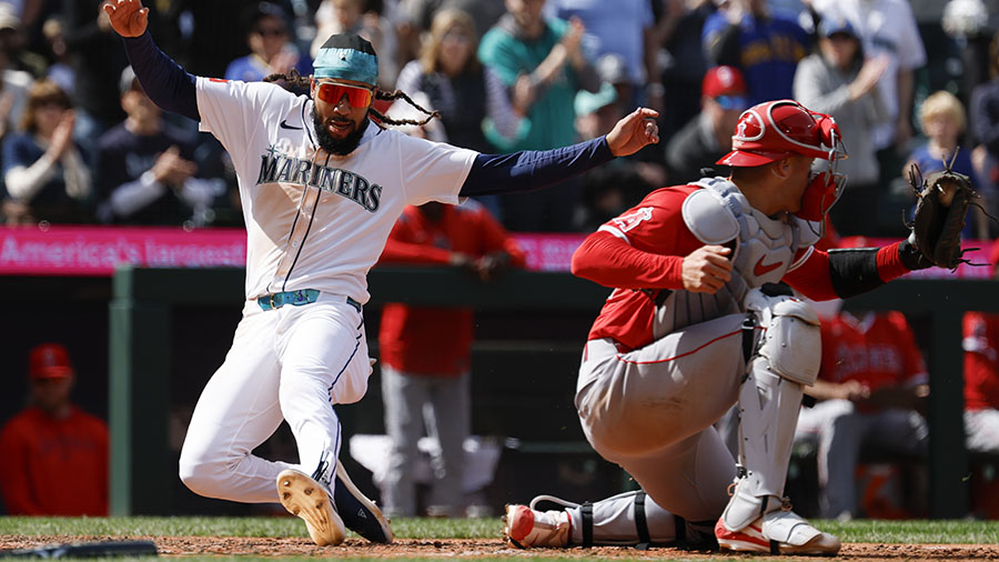 Seattle Mariners AL West J.P. Crawford Angels...