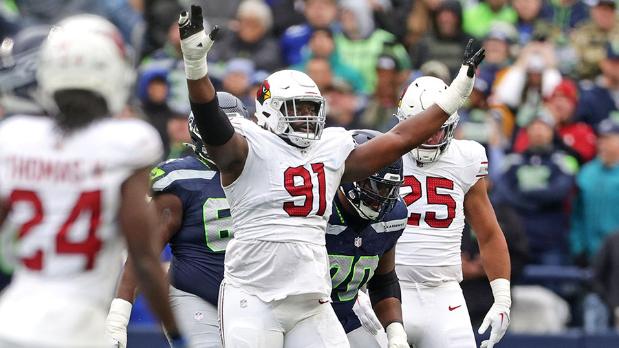 Seattle Seahawks L.J. Collier Arizona Cardinals...