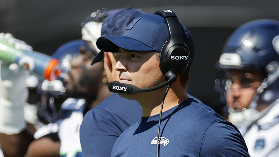 Seattle Seahawks Mike Macdonald...