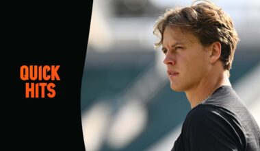 Burrow-Lawrence Begin String Of No. 1 QB Paycor Games In 2025; Inactives