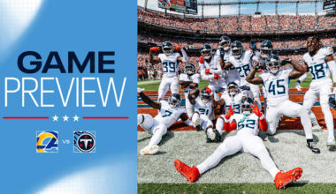 Titans Host Rams In Home Opener