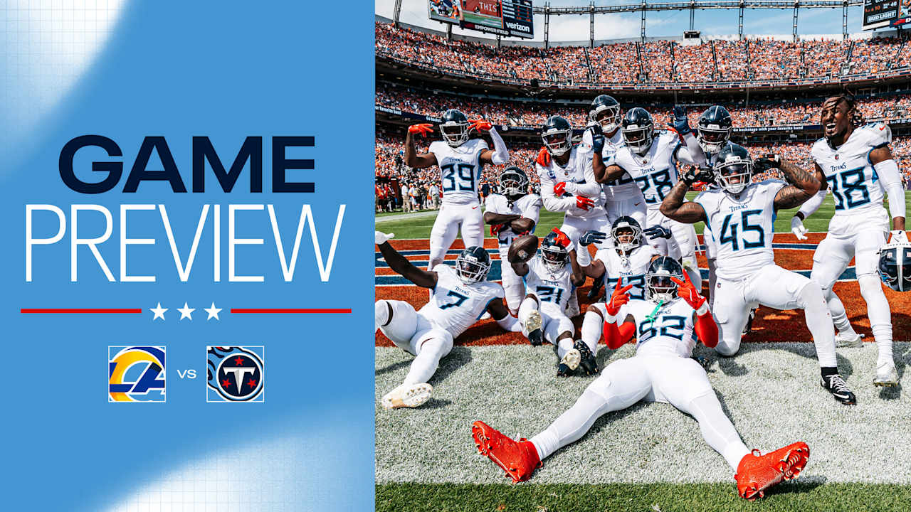 Titans Host Rams In Home Opener