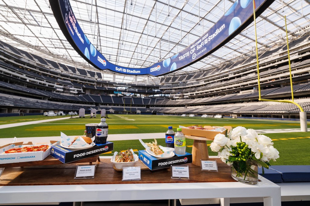 SoFi Stadium Offers Preview of 2025 NFL Season Food Offerings