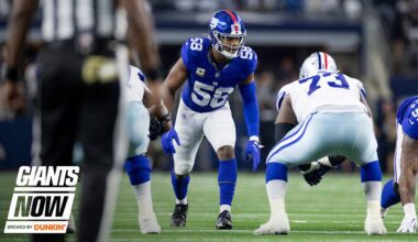 Numbers to know for Giants-Cowboys