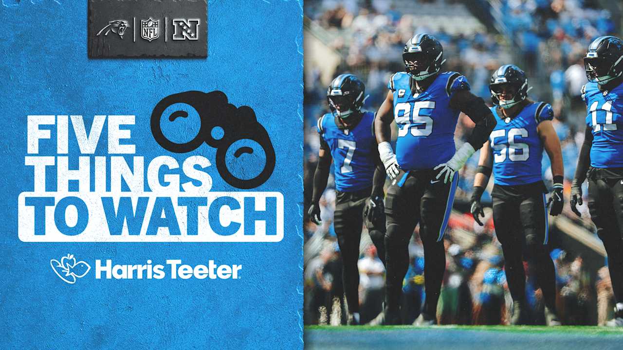 5 things to watch as Panthers try to keep momentum going against Patriots