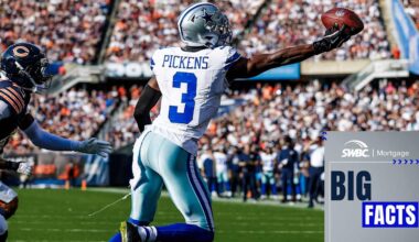 Pickens is top-6 when targeted 10+ times