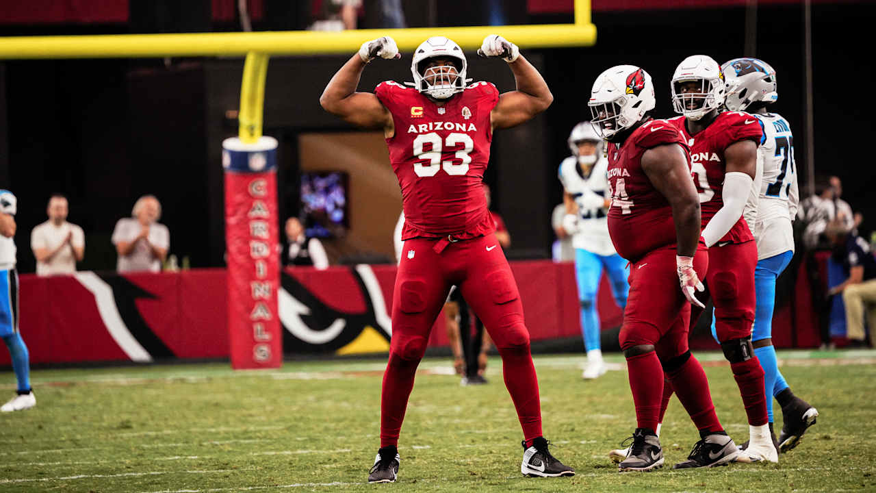 Cardinals defense shines early, but Panthers game was messy, and other news and notes from 27-22 Arizona win