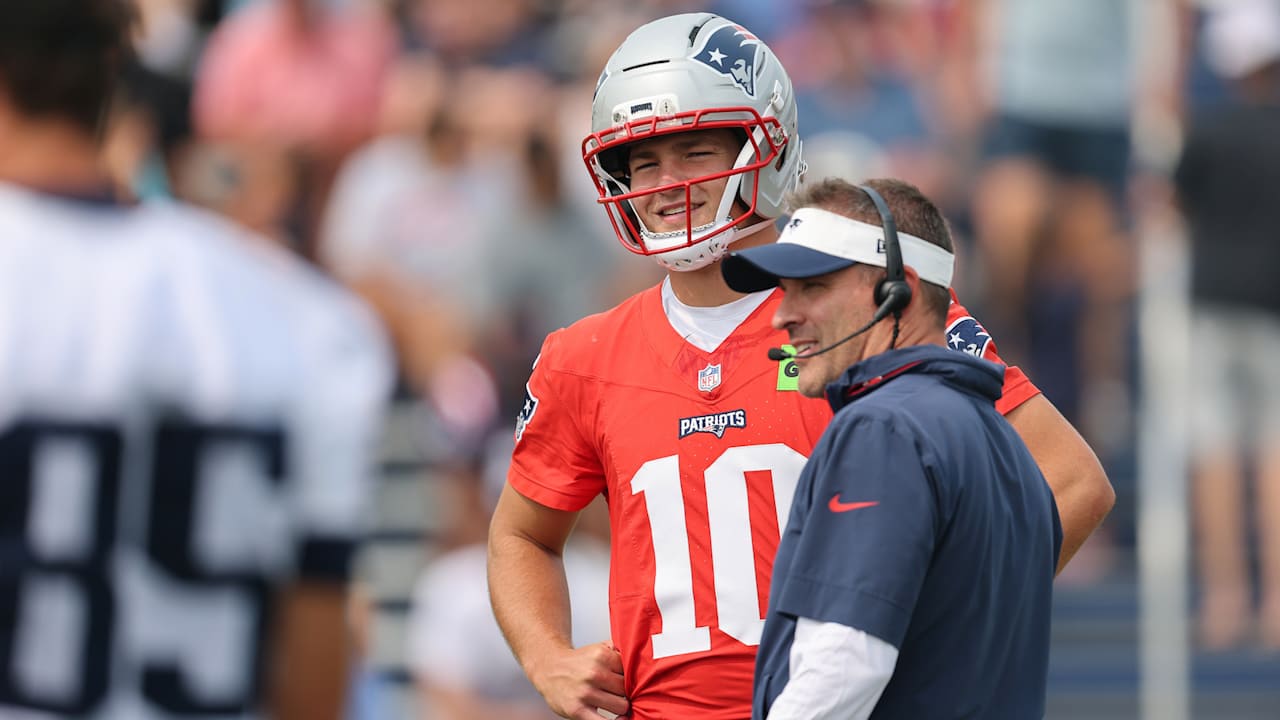 Patriots QB Drake Maye, OC Josh McDaniels Discuss Fixes for the Offense Ahead of Sunday’s Matchup vs. the Dolphins