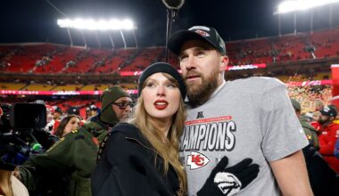 Taylor Swift Attends Chiefs Game Hours After Selena Gomez's Wedding
