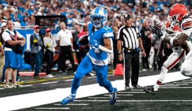 Observations from the Detroit Lions' Week 4 victory over the Cleveland Browns