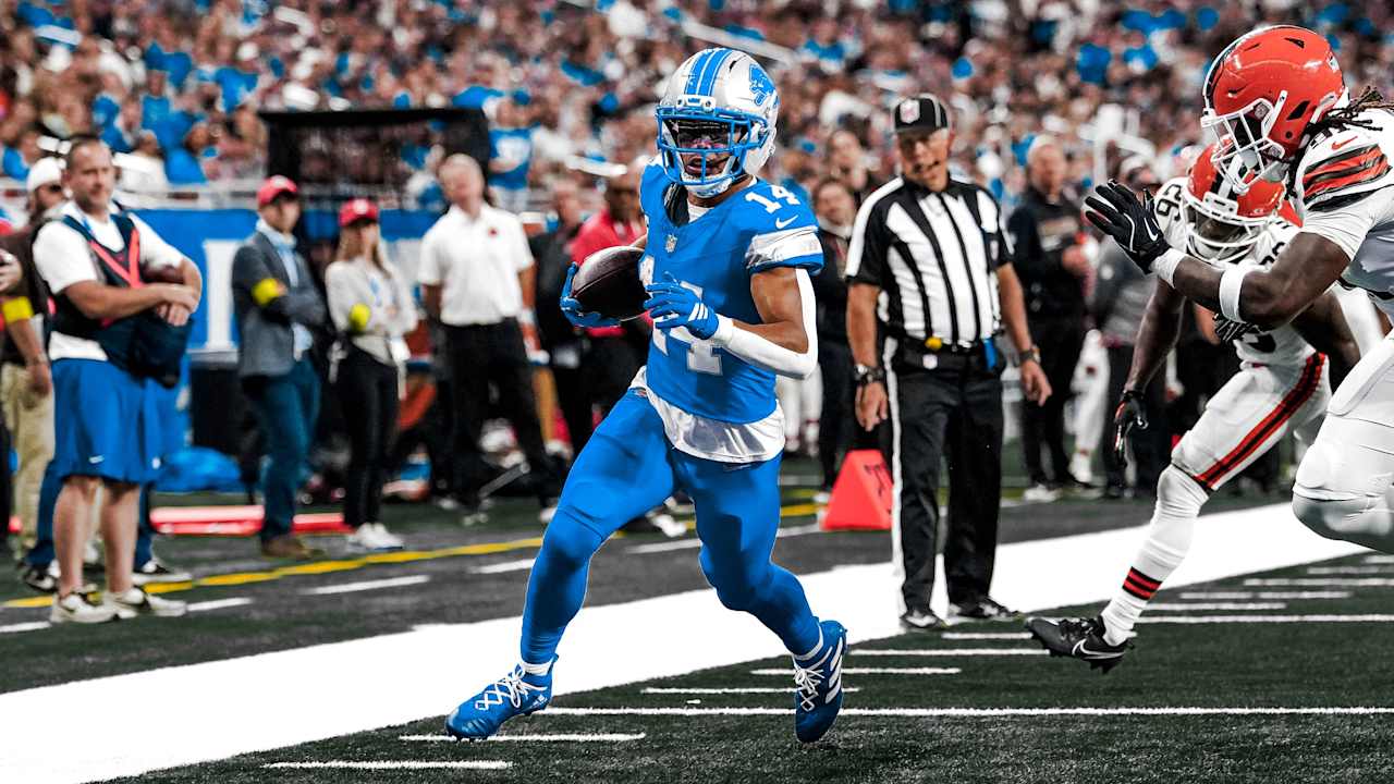 Observations from the Detroit Lions' Week 4 victory over the Cleveland Browns