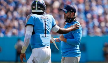 Under-pressure Brian Callahan forced to make difficult Titans coaching decision as fans call for him to be fired