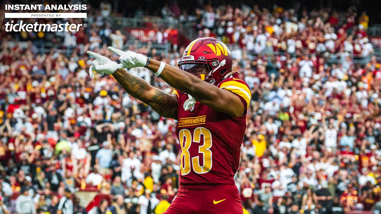 Instant analysis | Commanders put together complete game with 41-24 win over Raiders