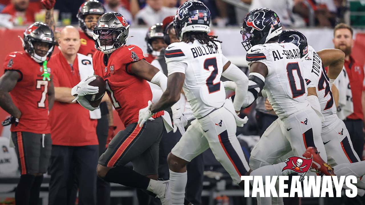 Takeaways from Tampa Bay Buccaneers-Houston Texans