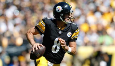 Steelers QB Aaron Rodgers ties former teammate Brett Favre for fourth all time with 508 TD passes