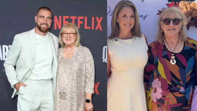 Travis Kelce's Mother Donna Kelce and Patrick Mahomes' Mom Randi Mahomes reunite at Chiefs brunch in Kansas City to celebrate 2025 NFL season