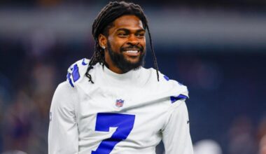 Week 1 NFL injury report: Cowboys get good news on Trevon Diggs for season opener; Eagles without backup QB