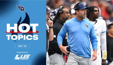 Hot Topics From Titans HC Brian Callahan's Monday Presser
