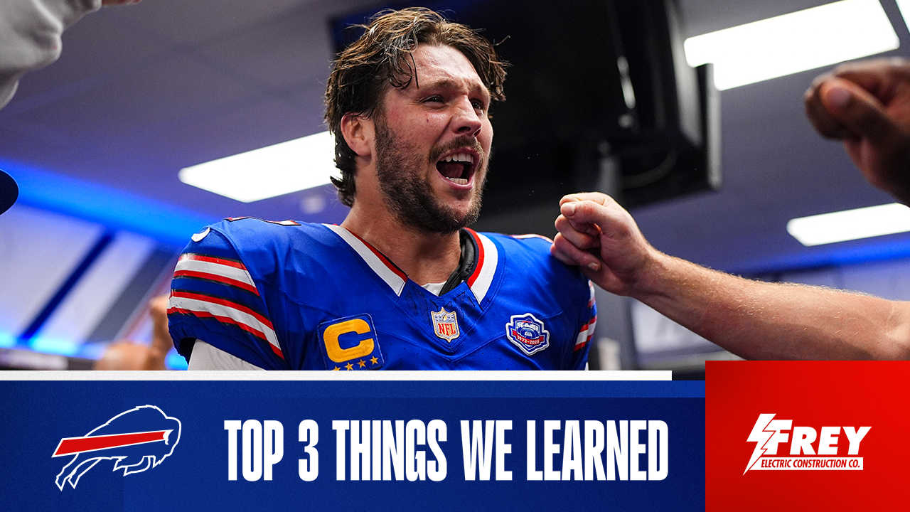 Top 3 things we learned from Bills epic comeback vs Ravens