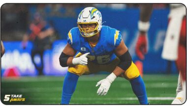 Why Joe Alt Was 'Close' to Perfect in Season-Opening Win Over Chiefs