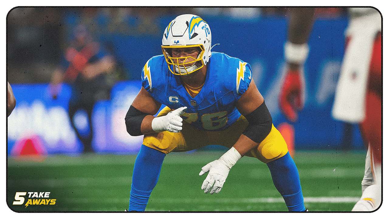 Why Joe Alt Was 'Close' to Perfect in Season-Opening Win Over Chiefs