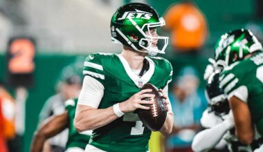 Jets Elevate QB Brady Cook, S Dean Clark to the Active Roster
