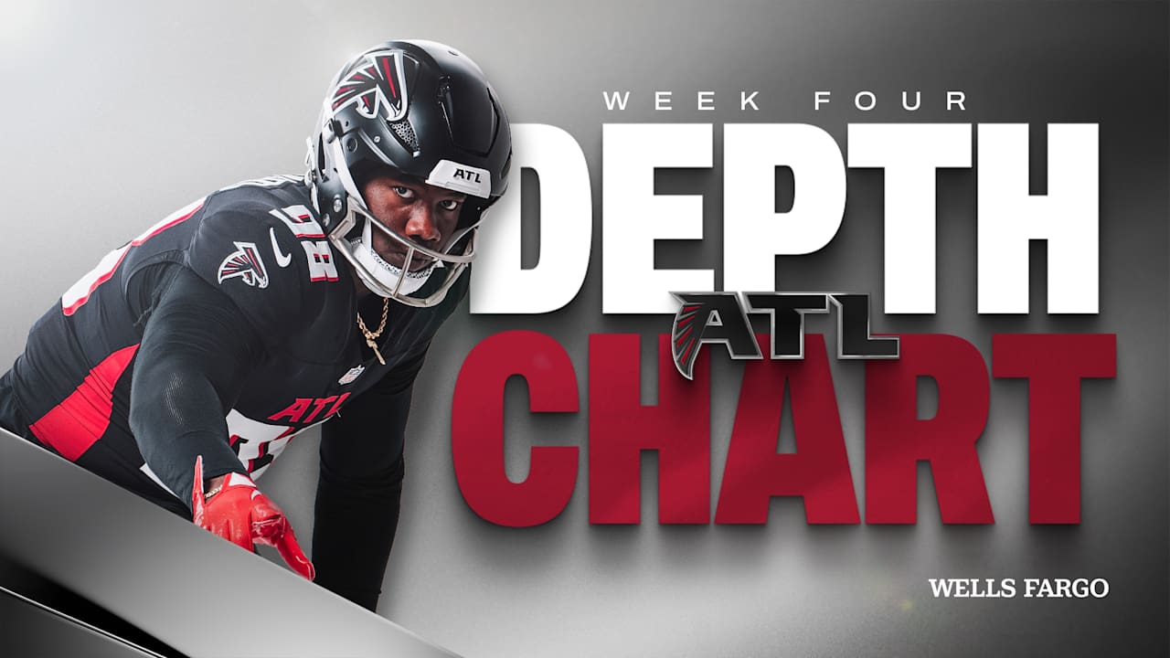 Falcons' Week 4 depth chart released