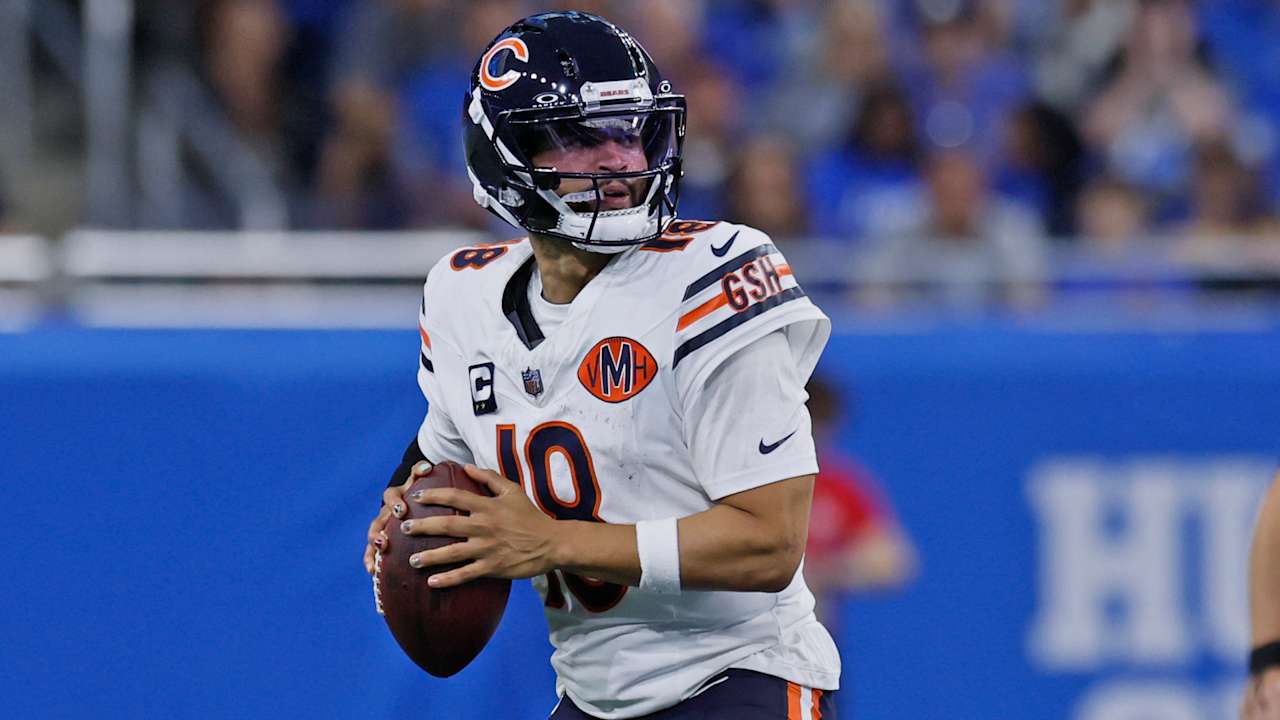 Bears QB Caleb Williams continues to focus on footwork