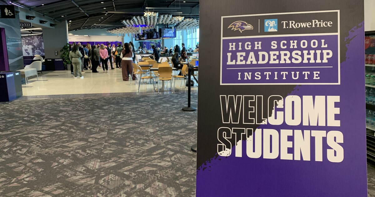 Ravens launch 7th annual leadership program for Baltimore students