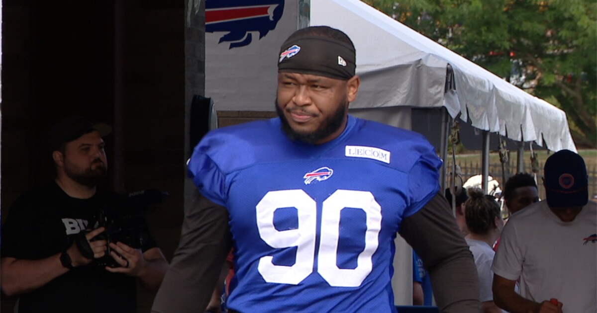 Defensive setback for Bills with a week before regular season begins