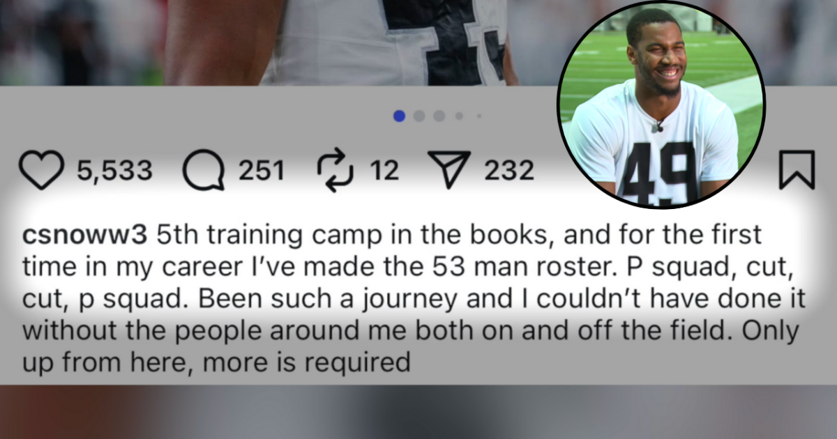 Charles Snowden’s full-circle moment against the Bears