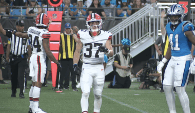 Browns sign WR Luke Floriea to practice squad, waive DE K.J. Henry