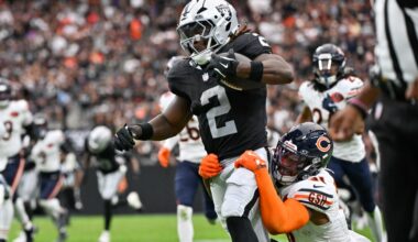 Ashton Jeanty breaks out with 138 rushing yards, 3 total TDs in Raiders' loss