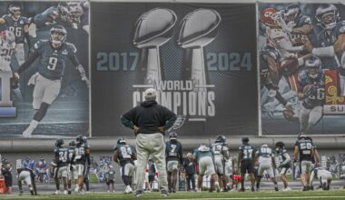 Eagles defend controversial tush push play ahead of matchup with Rams