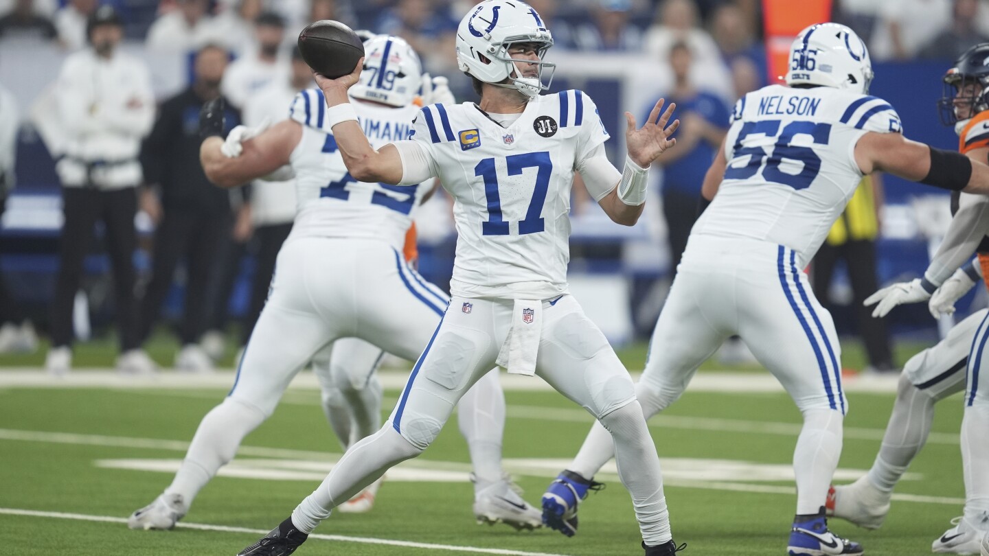 Indianapolis Colts aim for 3-0 start against struggling Tennessee Titans