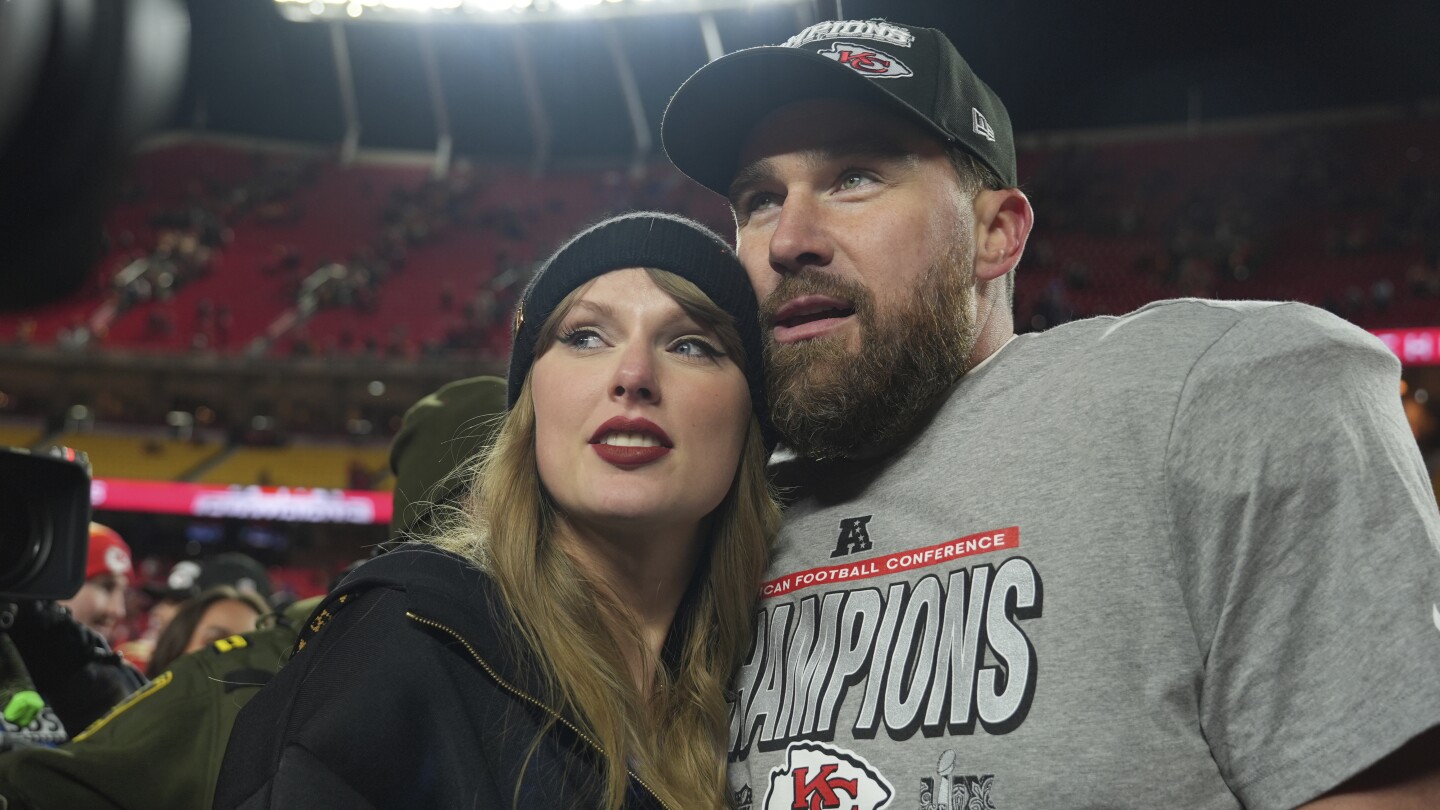 Taylor Swift is a good luck charm for soccer team hosting Travis Kelce's 1st game in Brazil
