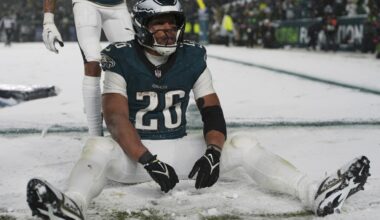 Eagles beat Rams 28-22 to head to NFC title game